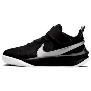 NWT Nike Boy's Team Hustle D 10 (Big Kid) Black/Metallic Silver/Volt/White 4